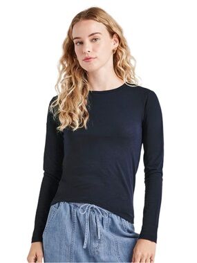 Splendid Eva Long Sleeve Slub Tee